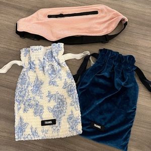 Triangl bikini travel bags + fanny pack